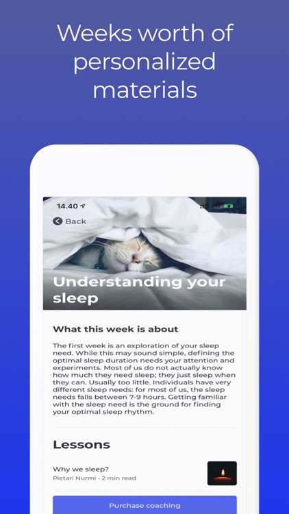 Nyxo: Sleep coaching