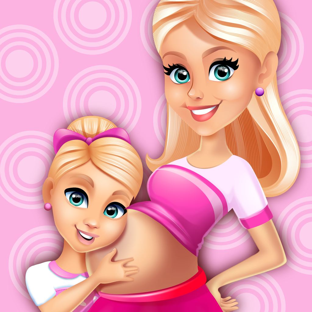 New Baby Sister Makeover Game App Icon