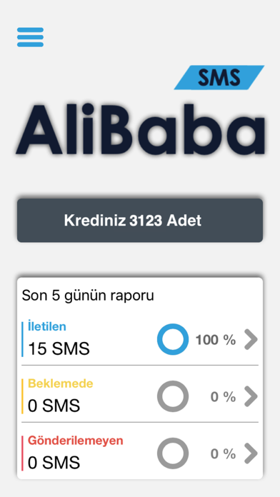 AliBaba Sms - Toplu Sms screenshot 2