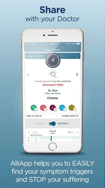 AlliApp: Health & Food Diary screenshot-5