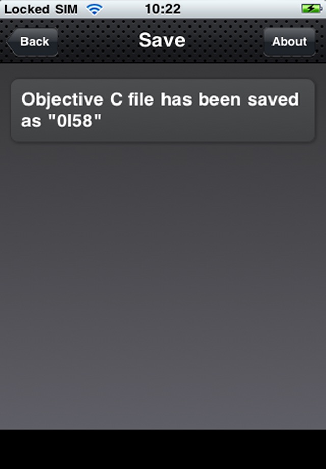 Objective C screenshot 3