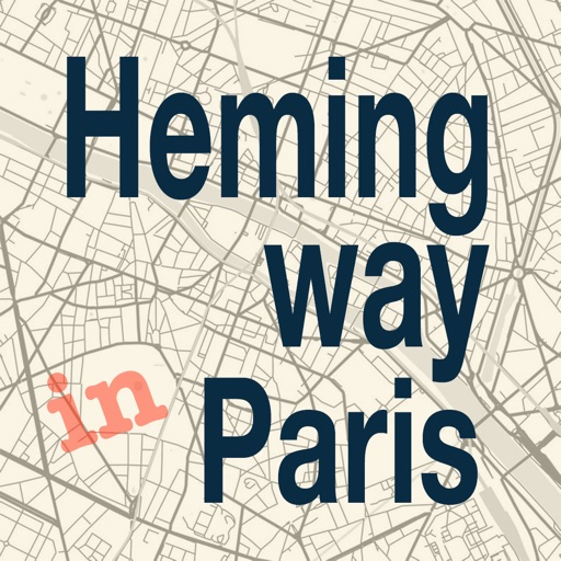 Hemingway in Paris icon