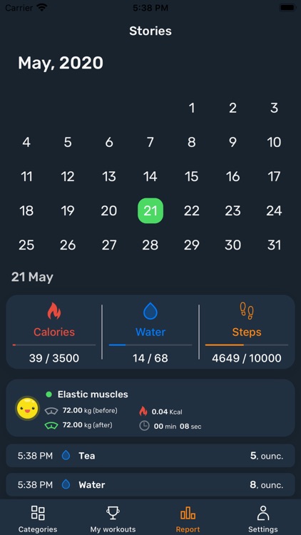 Cardio coach - home workout