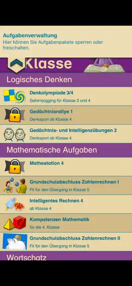 Game screenshot LÜK Schul-App 4. Klasse apk