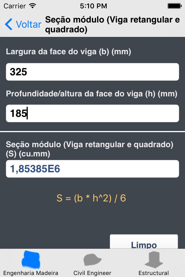 Timber Engineering Calculator screenshot 4