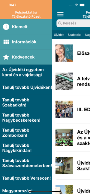 Felsőoktatási Tájékoztató(圖1)-速報App