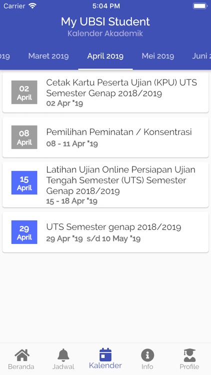 MyUBSI Student screenshot-3