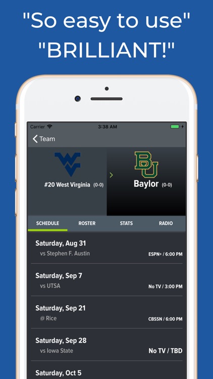 West Virginia Football screenshot-8