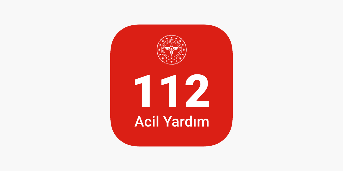 112 Acil Yardım Butonu App Store'Da