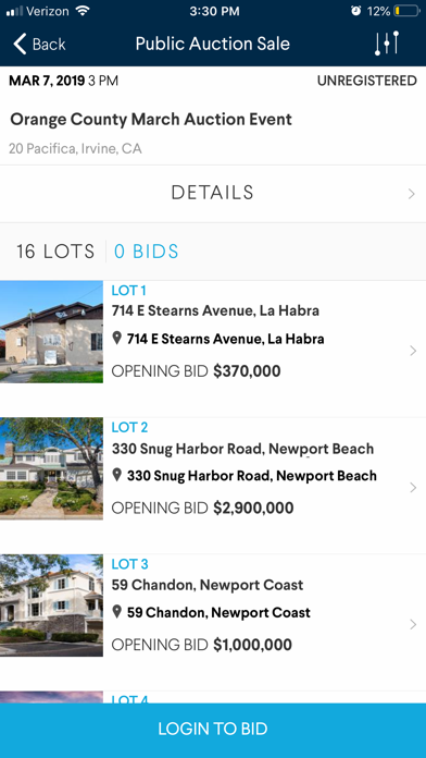 Harcourts Auctions screenshot 2