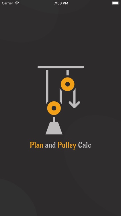 Plan and Pulley Calc