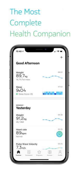 Withings Health Mate(圖1)-速報App