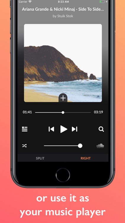 SplitCloud Double Music Player