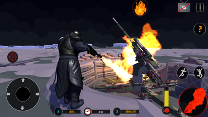 Fire Flame Thrower Gun Shooter screenshot 3