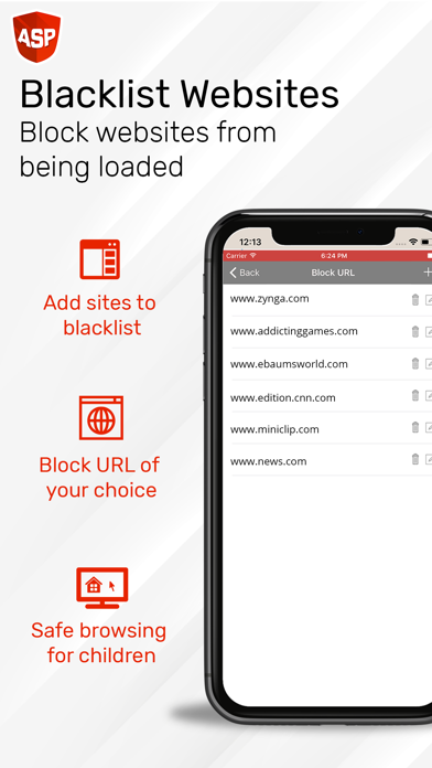 ASP-Adblock Security & Privacy screenshot 4