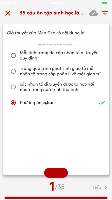 EzQuiz - Đề thi lớp 9, vào 10 screenshot 4