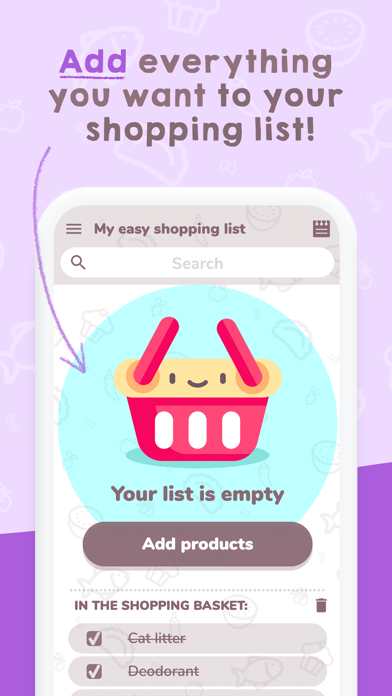 Easy Shopping List. screenshot 4