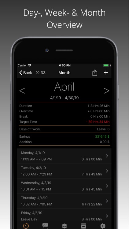 FlexLog - Work Time Tracker
