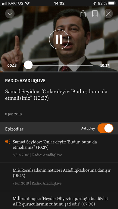 AzadlıqRadiosu screenshot 4