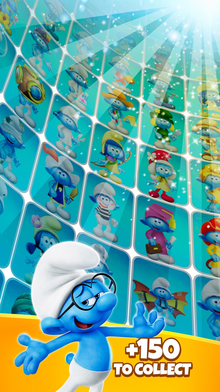 Smurfs Bubble Shooter Game Hack screenshot 3 - iOS game interface