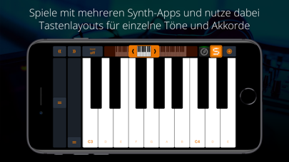 Midiflow Keyboard (Audiobus)Screenshot von 1