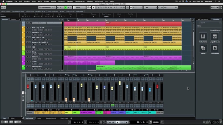 New Course For Cubase 9 by ASK Video