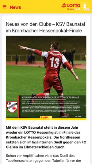 LOTTO Hessenliga(圖2)-速報App