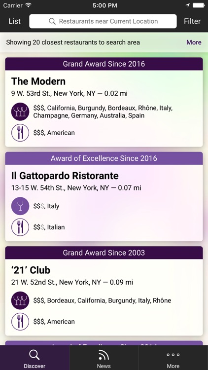 Restaurant Awards screenshot-1
