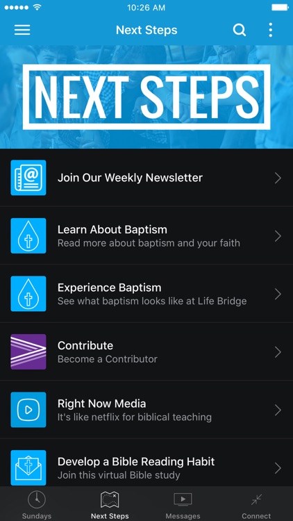 The Life Bridge App