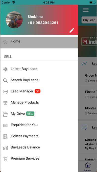How to cancel & delete IndiaMART: Buy & Sell Products from iphone & ipad 1