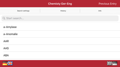 Dictionary of Chemistry DE-EN screenshot 3