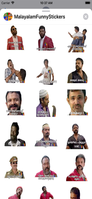 Malayalam Stickers New Pack(圖2)-速報App