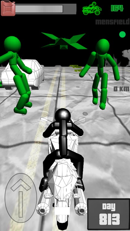 Stickman Zombie: Bike Racing