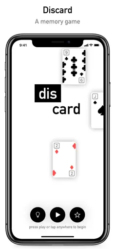 Discard: A Memory Game - Screenshot 1