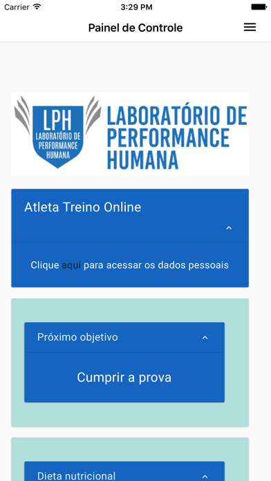 LaboratórioDePerformanceHumana screenshot 2