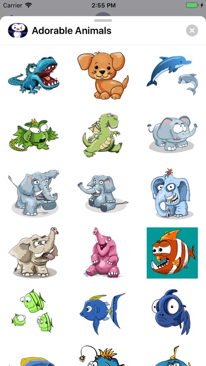 Adorable Animals Stickers