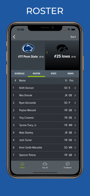 Iowa Football Schedules(圖3)-速報App