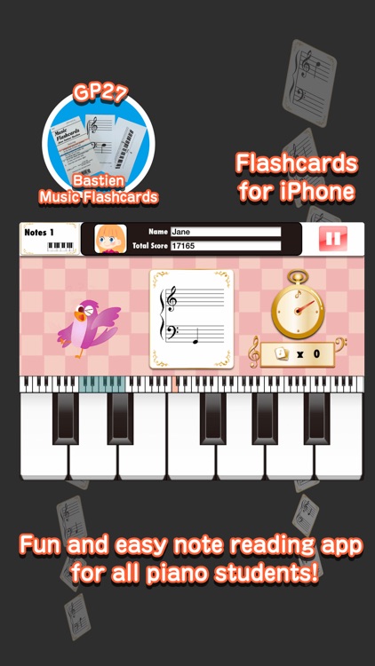 Bastien Piano Flashcards