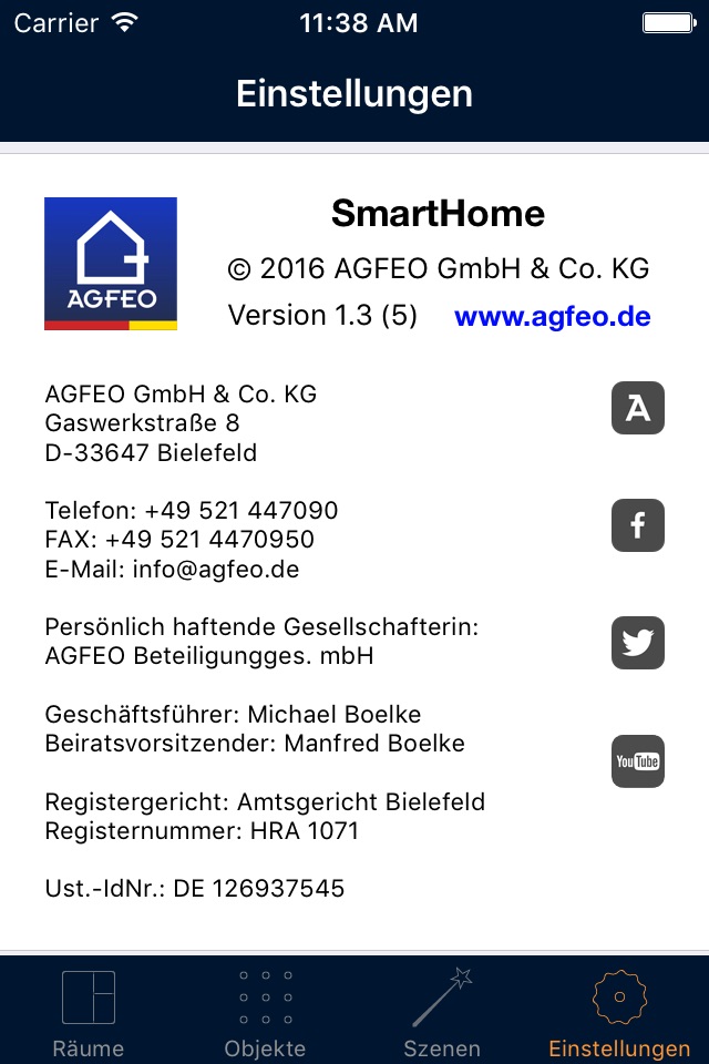 AGFEO SmartHome screenshot 3