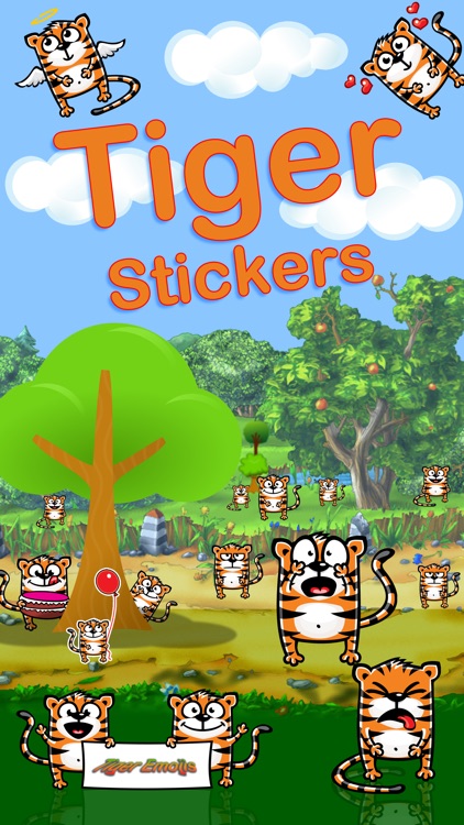 Tiger Emojis Stickers