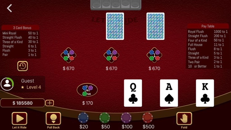 Let it Ride Poker Casino screenshot-3