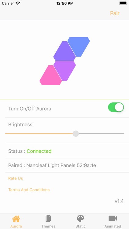 FireflyPro for Aurora Nanoleaf