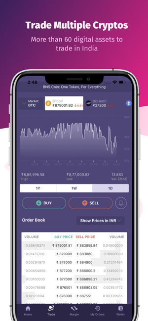 BitBnS-Crypto Trading Exchange