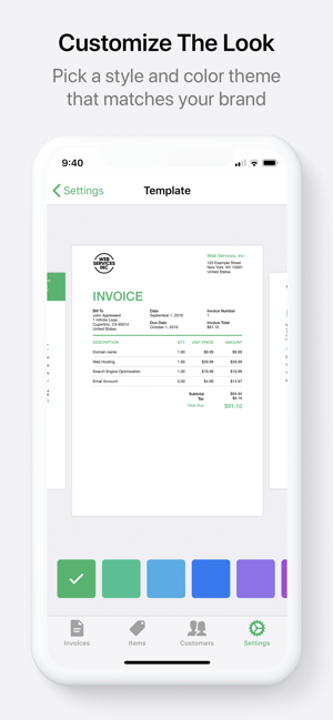 Invoice Maker: PDF Generator(圖4)-速報App