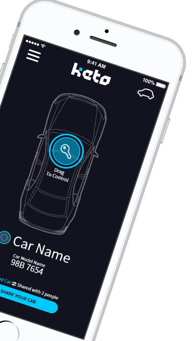 Keto: Smart Access To Your Car screenshot 2