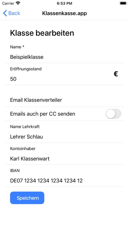 Klassenkasse screenshot-8