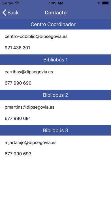 BiblioApp Segovia screenshot 4