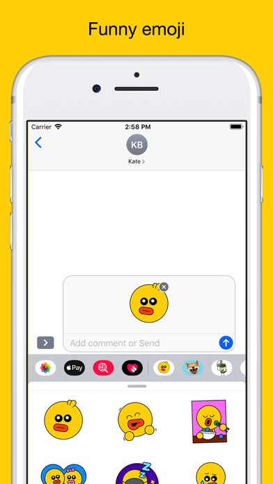 Rubber duck Emoji & Stickers screenshot 3