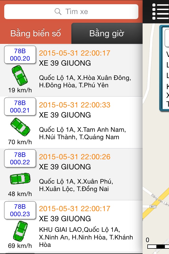 Hệ thống quản lý xe screenshot 2