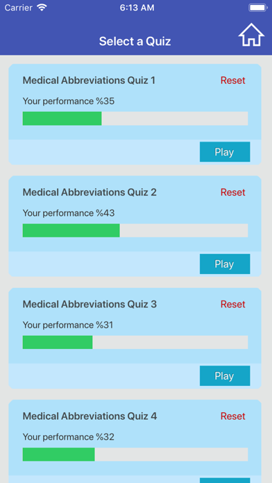 Medical Abbreviations Quiz screenshot 2